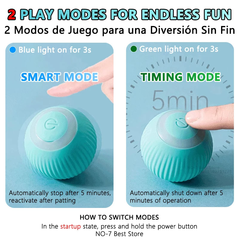 cat ball toy automatic soft