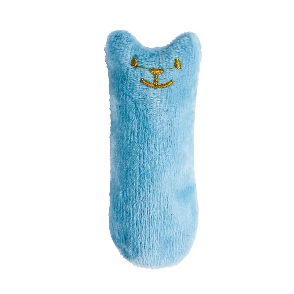 1PCS Pet Cat Toys Plush Sound Rattling Paper Cat Chewing Cute Toys Multicolor Puzzle Bite Resistant Teething Pet Interactive Toy