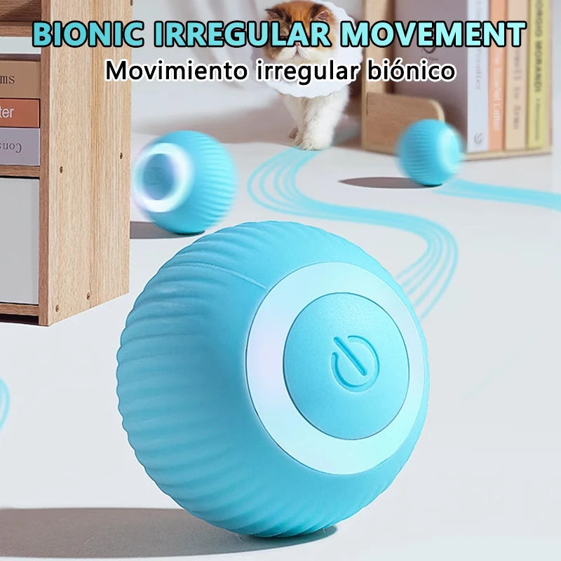 cat ball toy automatic soft