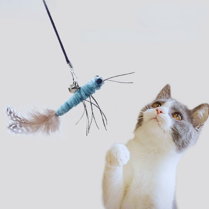 Interactive Feather Cat Toy