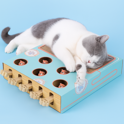 Cat toy Puzzle Game Box