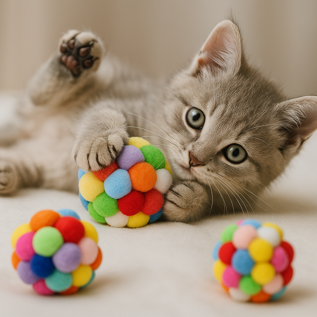 Cat Toy Balls for Indoor Cats