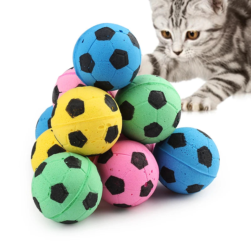 cat toy ball footaball Play