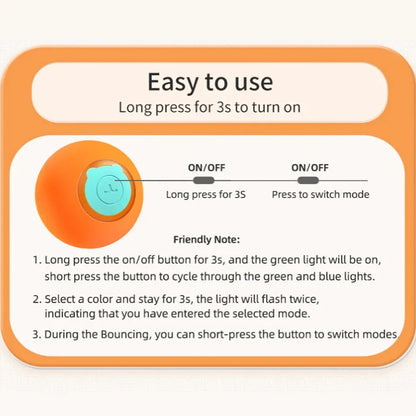 Cat Toy Ball self-moving