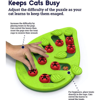 puzzle cat toy treat