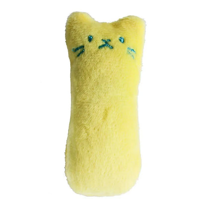 1PCS Pet Cat Toys Plush Sound Rattling Paper Cat Chewing Cute Toys Multicolor Puzzle Bite Resistant Teething Pet Interactive Toy