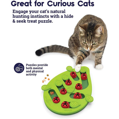 puzzle cat toy treat