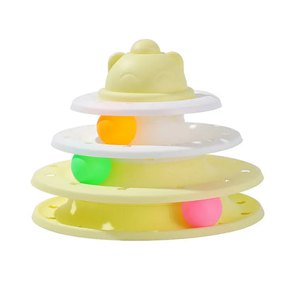 cat toy ball track