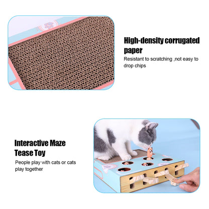 Cat toy Puzzle Game Box