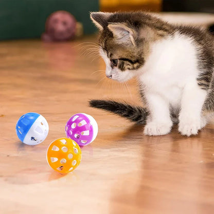 cat toy ball bell