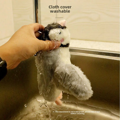 Simulated Bird Cat Toy Interactive Toys Dog Rechargeable Chirping Flapping Bird(no Flying) Catnip Touch Activated Plush Toy Pet