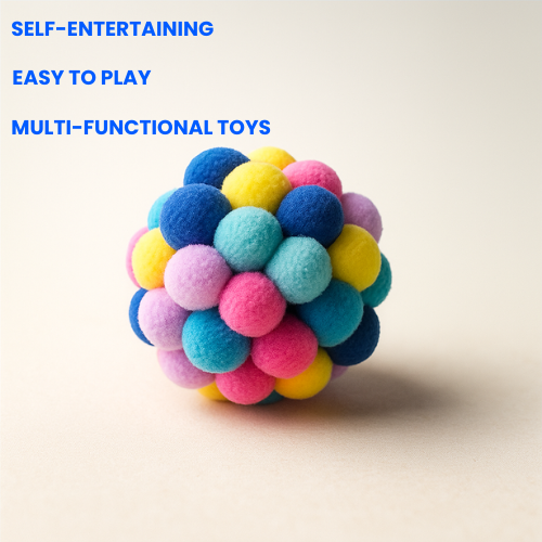 Cat Toy Balls for Indoor Cats