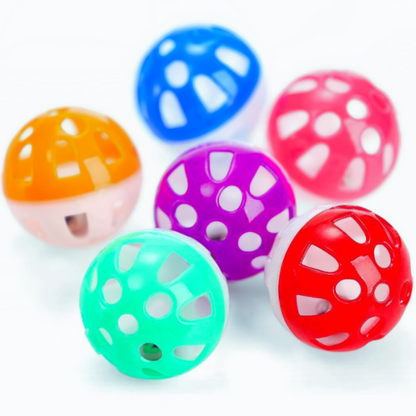 cat toy ball bell